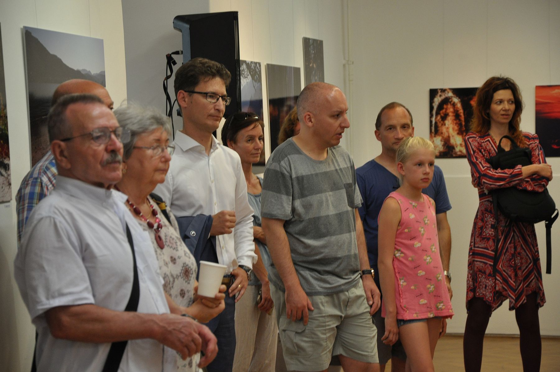 Fehér Gábor kiállításának megnyitója a Szent Korona Galériában